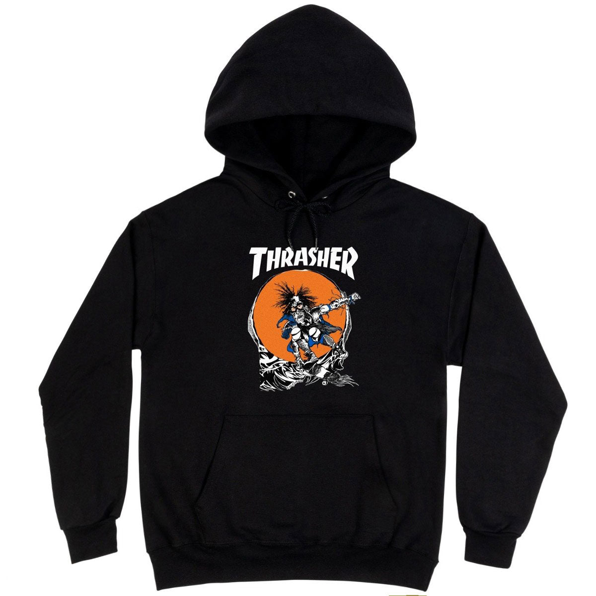 Thrasher Skate Outlaw Hoodie - Black image 1