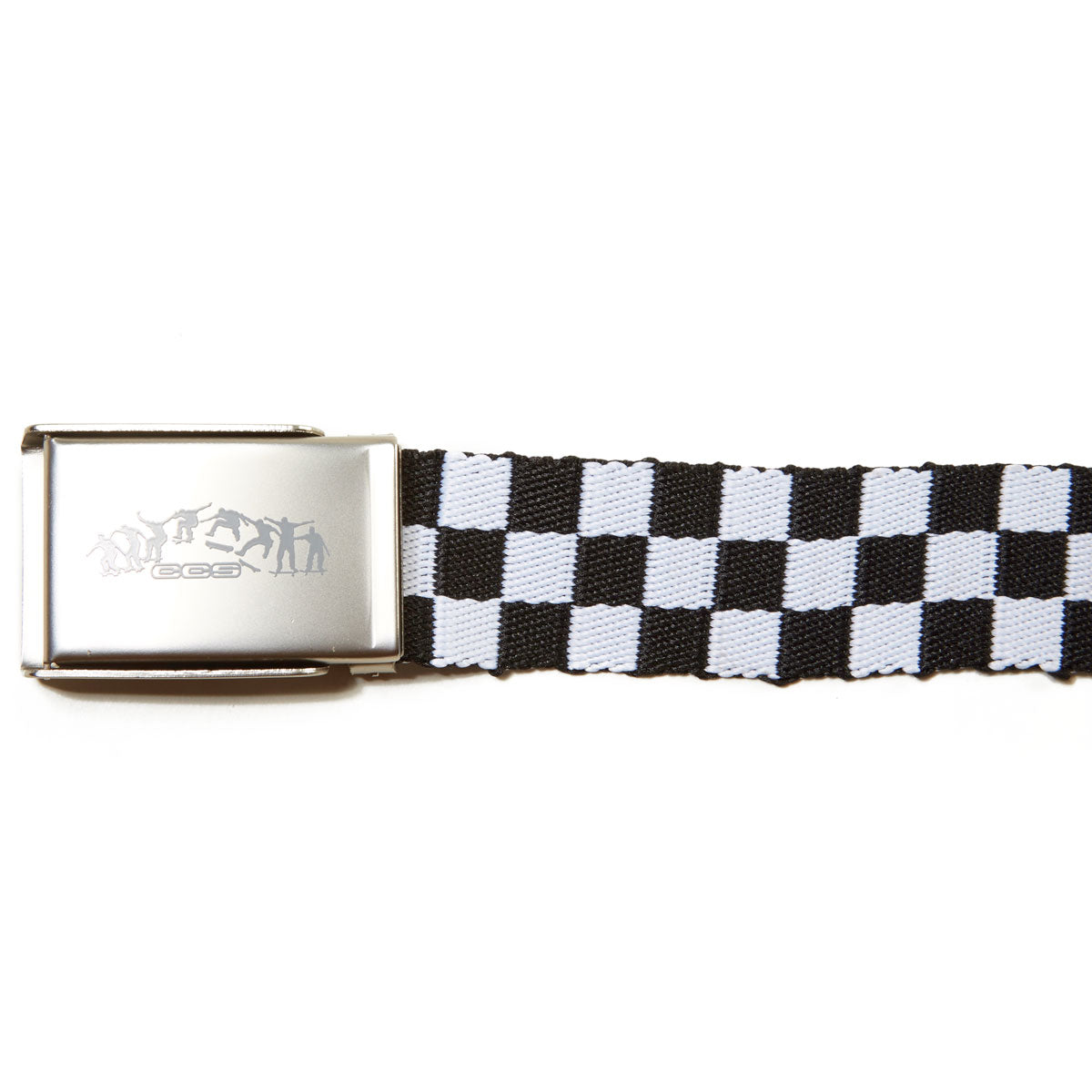CCS Silver Kickflip Buckle Belt - Checkerboard image 3