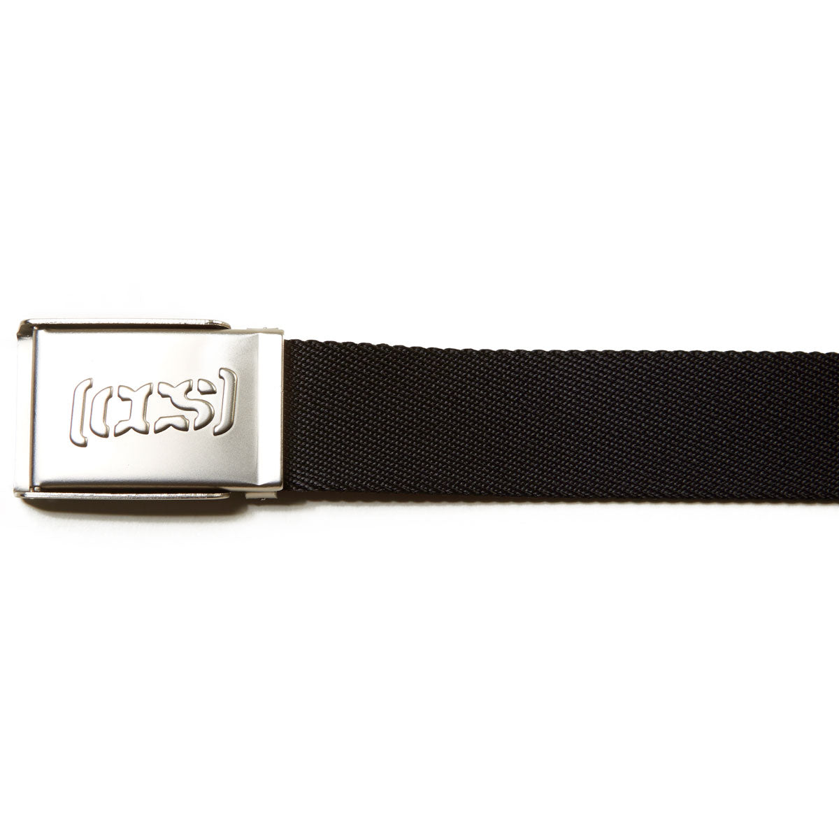 CCS Silver Logo Buckle Belt - Black image 3
