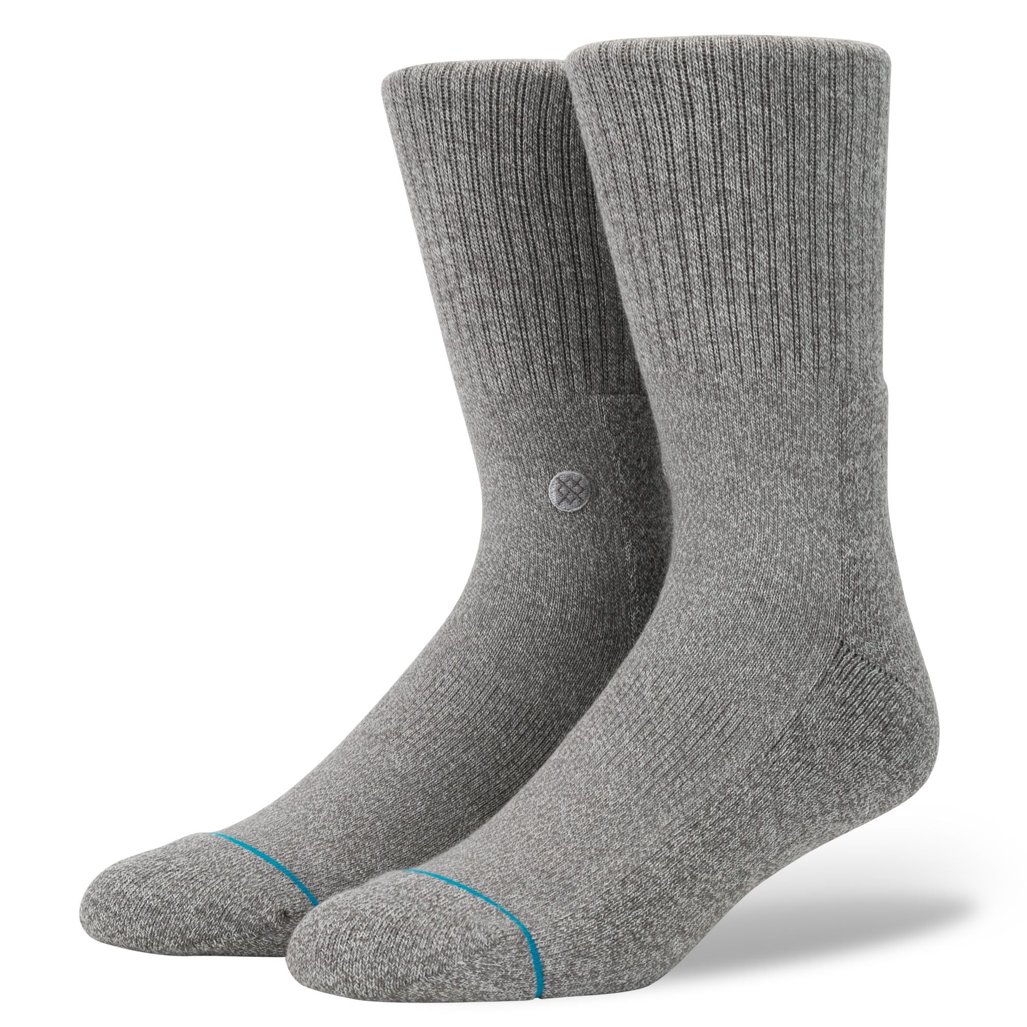 Stance Icon 3 Pack Socks - Grey Heather – Daddies Board Shop