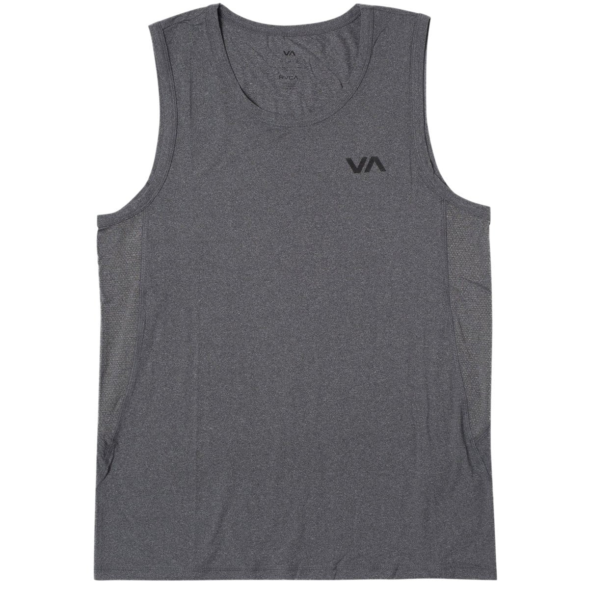 RVCA Sport Vent Sleeve T-Shirt - Charcoal Heather image 1