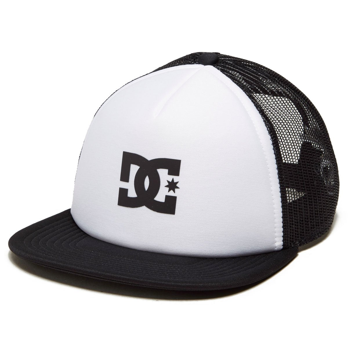 DC Gas Station Trucker Hat - White/Black