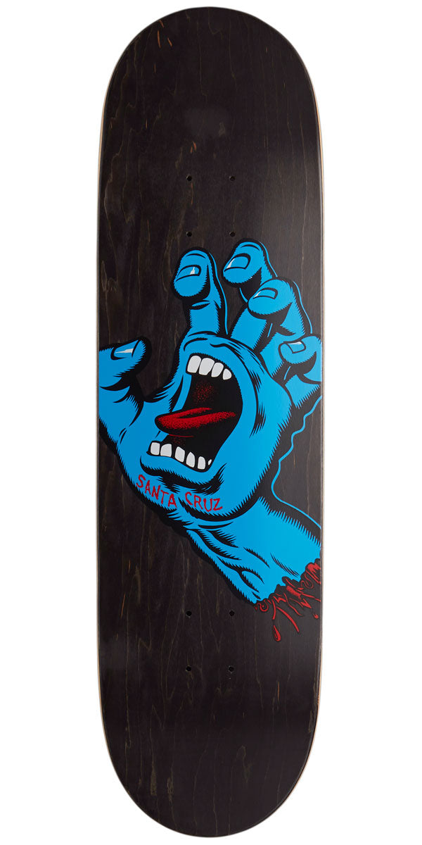 Santa Cruz Screaming Hand Skateboard Deck - 8.60