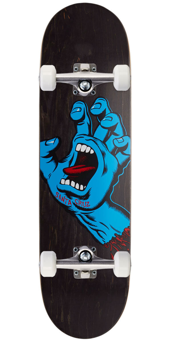 Santa Cruz Screaming Hand Skateboard Complete - 8.60