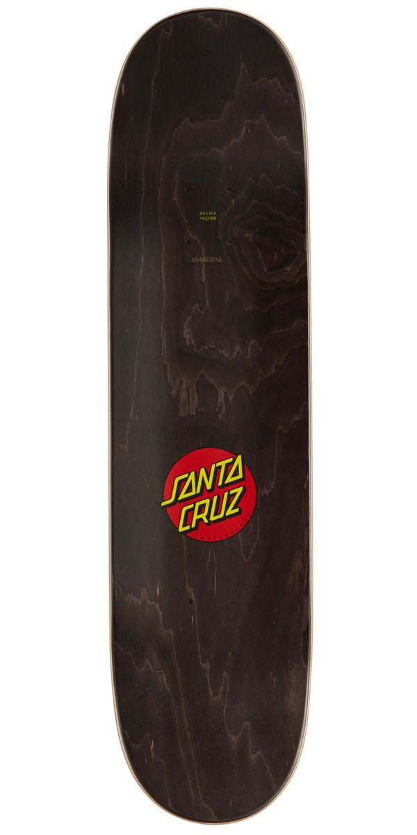 Santa Cruz Screaming Hand Skateboard Deck - 8.00