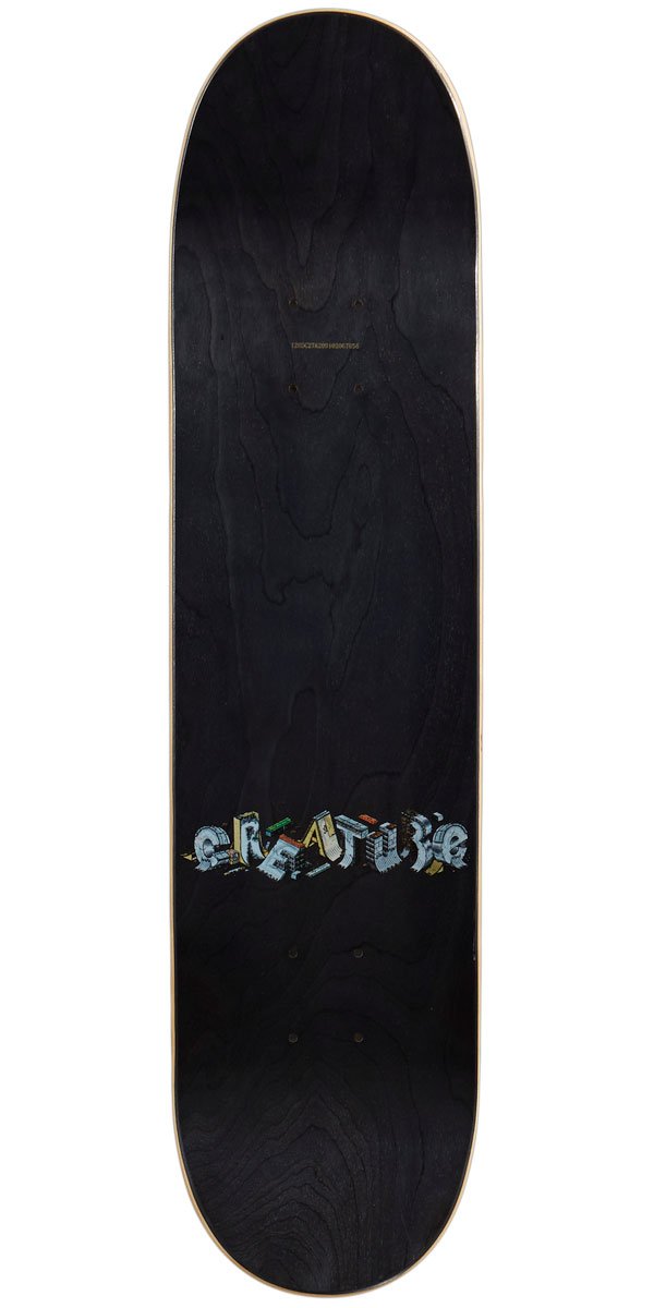 Creature Slab DIY Hard Rock Maple Skateboard Deck - 7.75