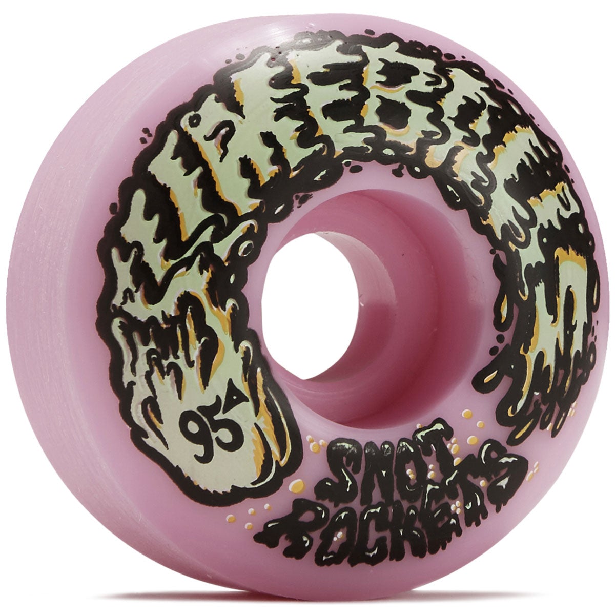 Slime Balls Snot Rockets 95a Skateboard Wheels - Pastel Pink - 54mm