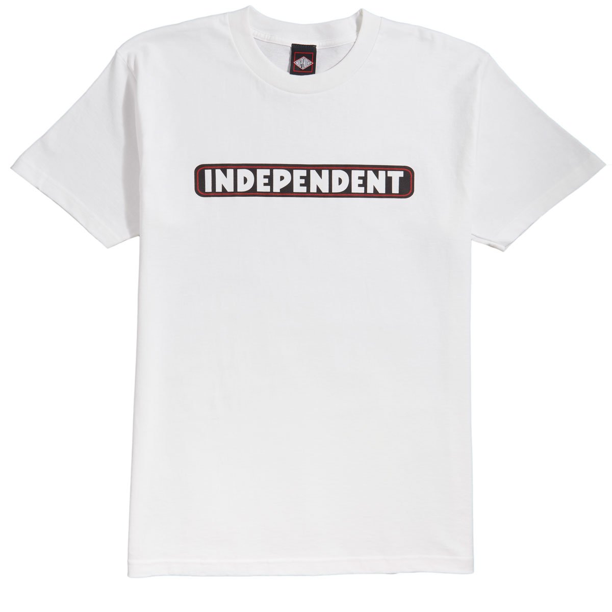 Independent Bar Logo T-Shirt - White image 1