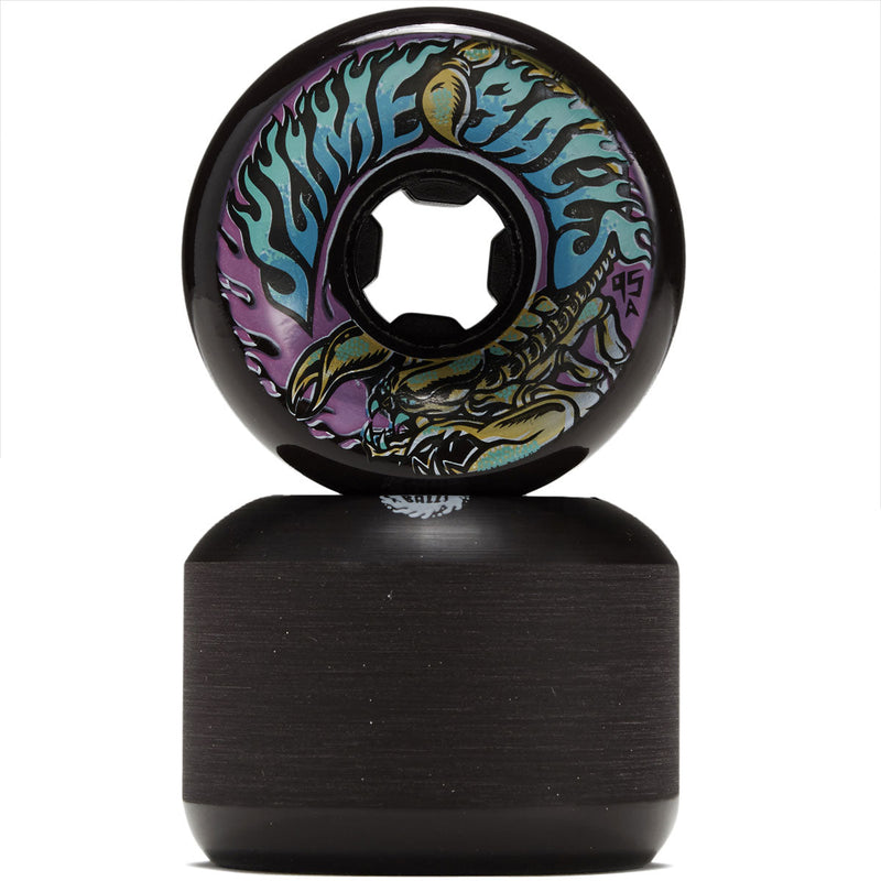 Slime Balls Goooberz Vomits 95a Skateboard Wheels - Black - 60mm