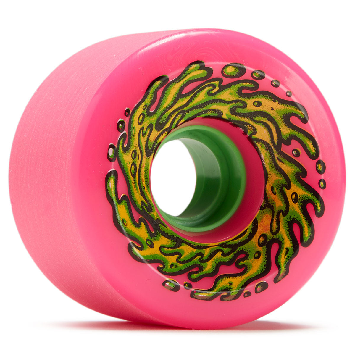 Slime Balls OG Slime Pink 78a Skateboard Wheels - Pink - 66mm image 1