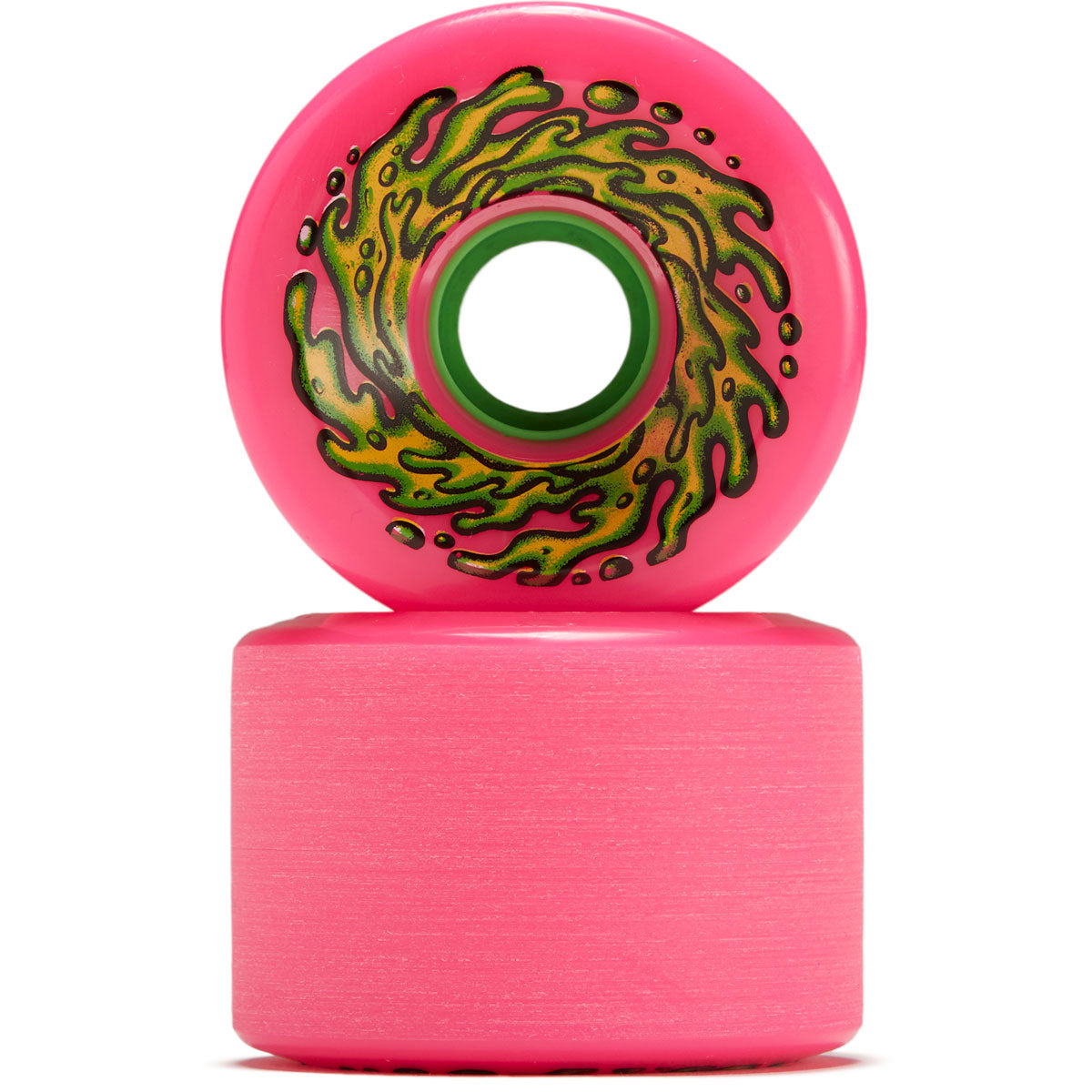 Slime Balls OG Slime Pink 78a Skateboard Wheels - Pink - 66mm image 2