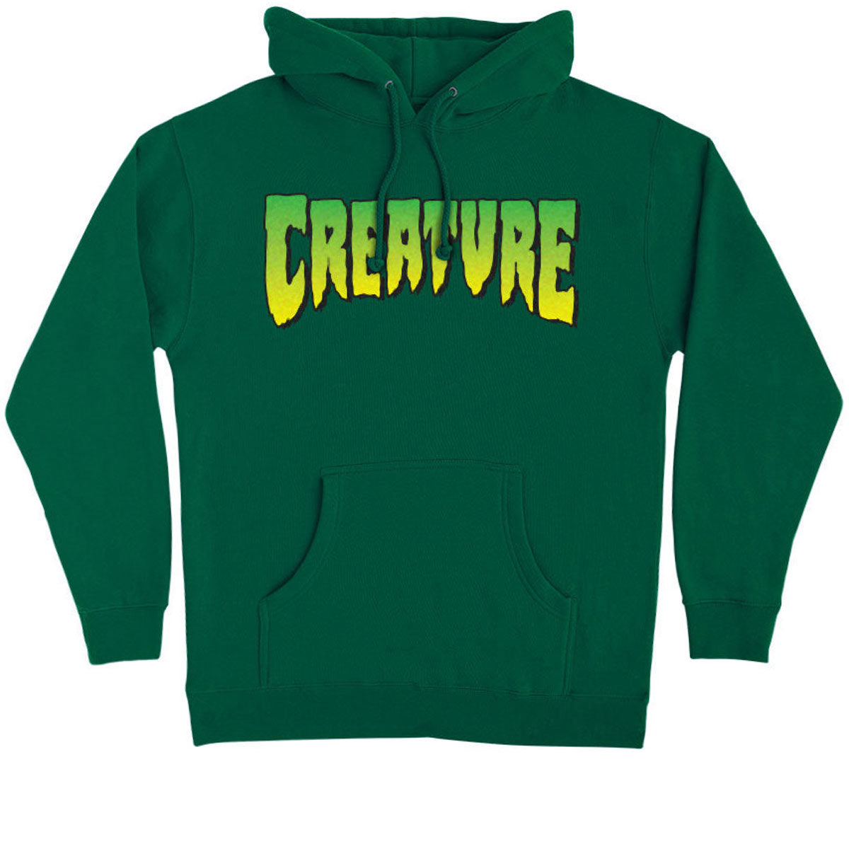 Creature Logo Hoodie - Dark Green image 1