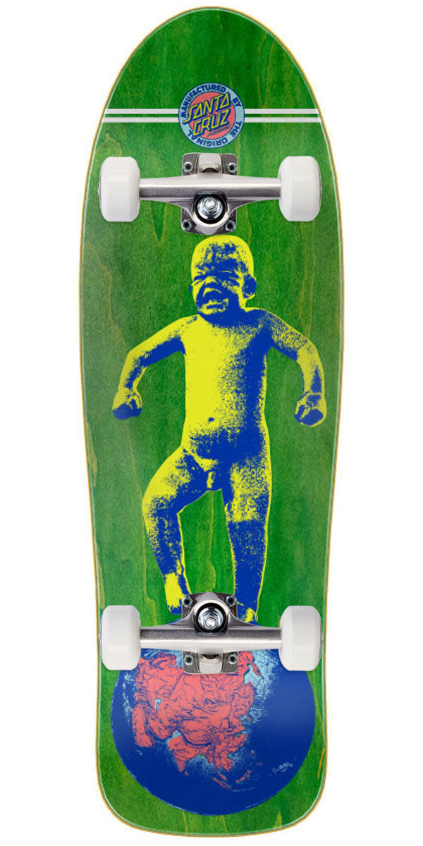Santa Cruz Salba Baby Stomper Reissue Skateboard Complete - 10.09