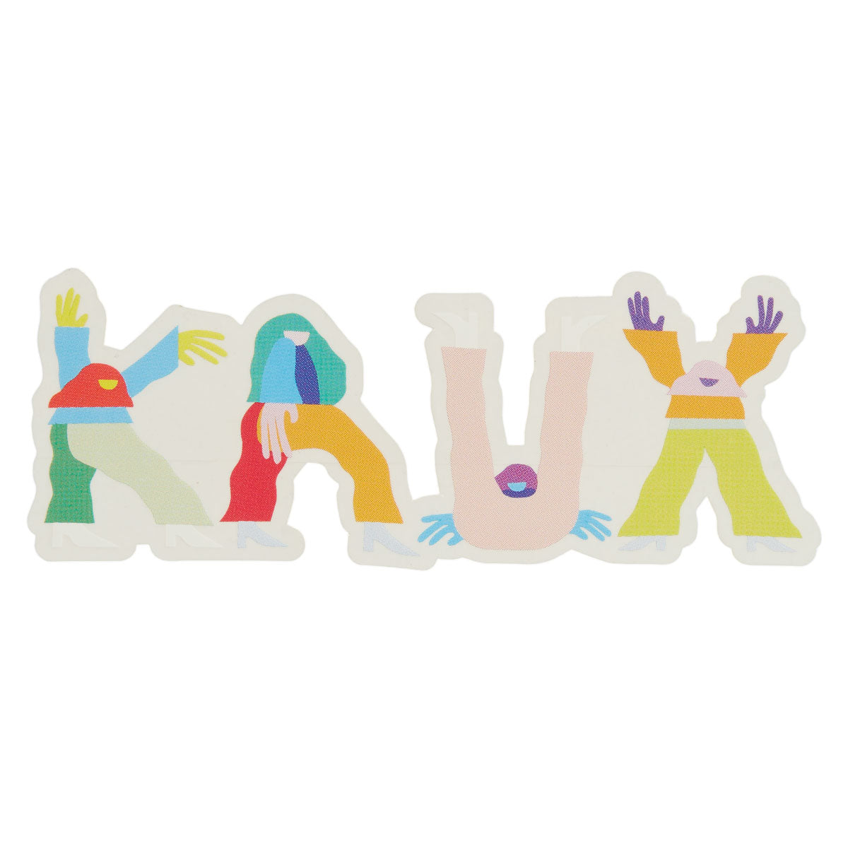 Krux Letters Stickers image 1