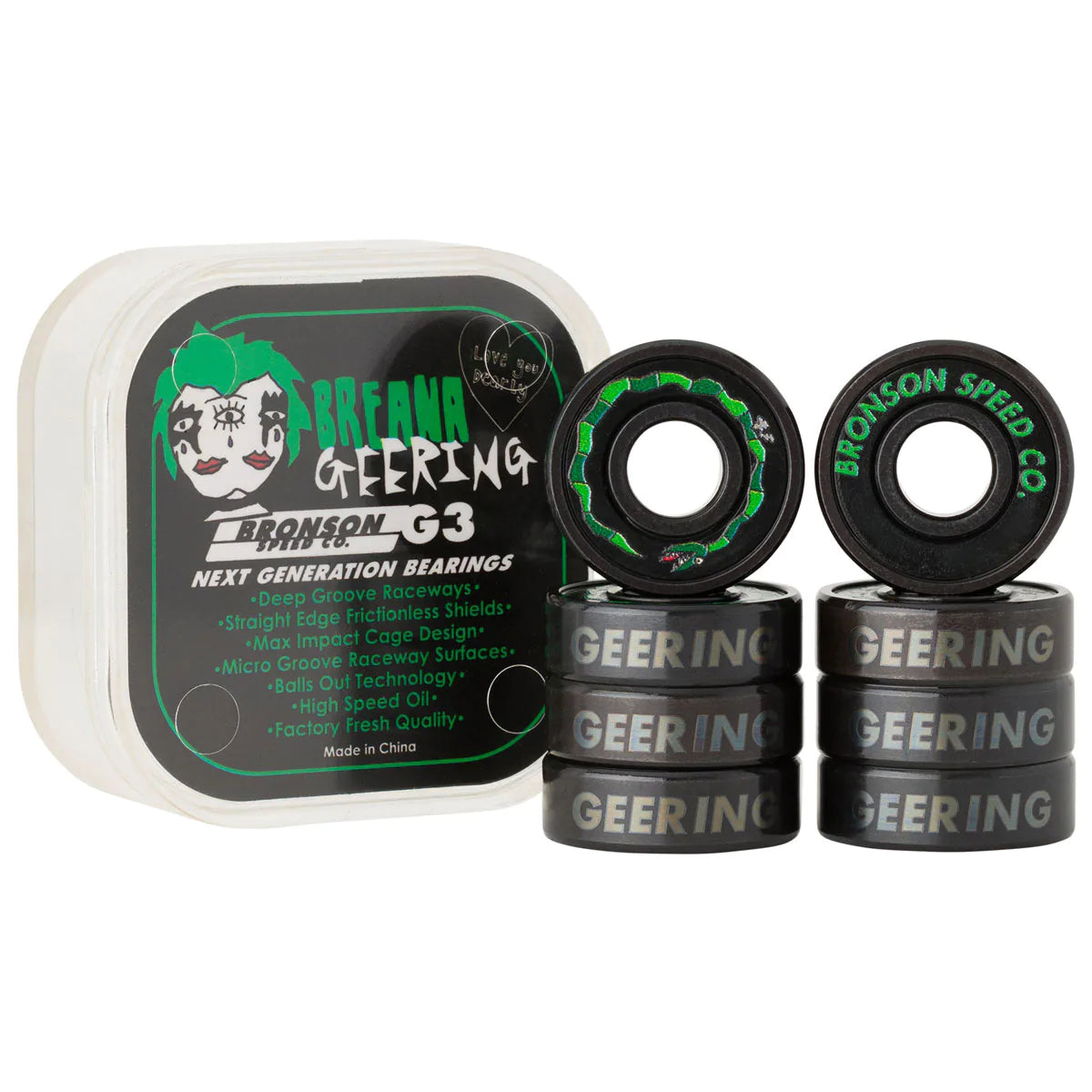 Bronson Breana Geering Pro G3 Bearings image 1