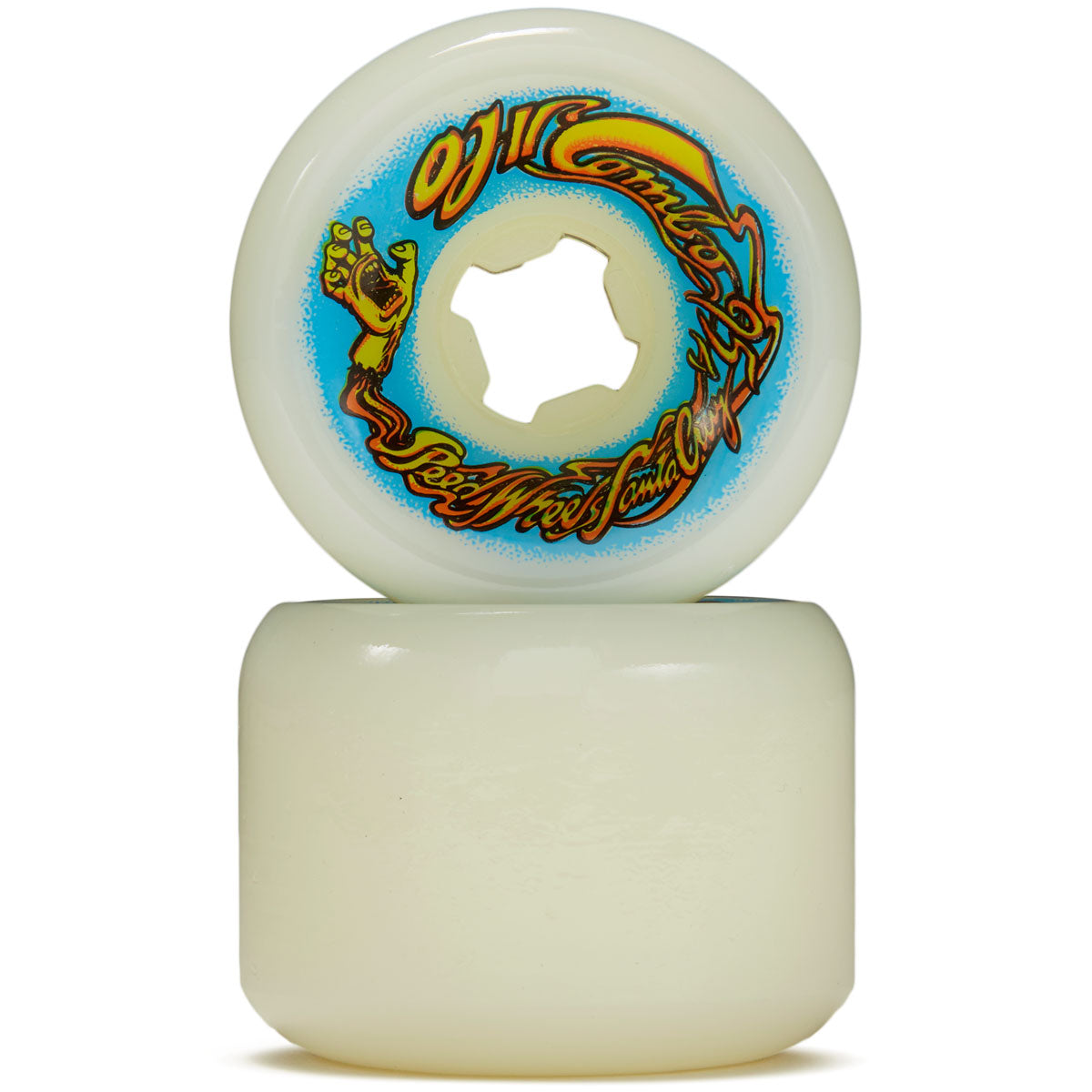 OJ II Original Combo 95a Skateboard Wheels - White - 60mm image 2