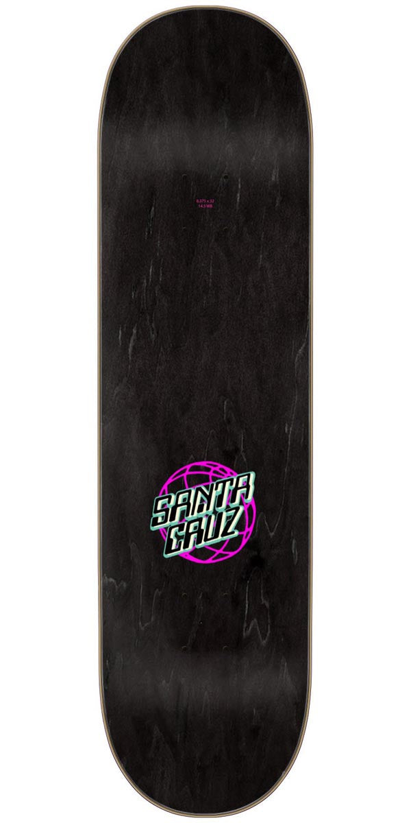 Santa Cruz Johnson Danger Tile Everslick Skateboard Complete - 8.375