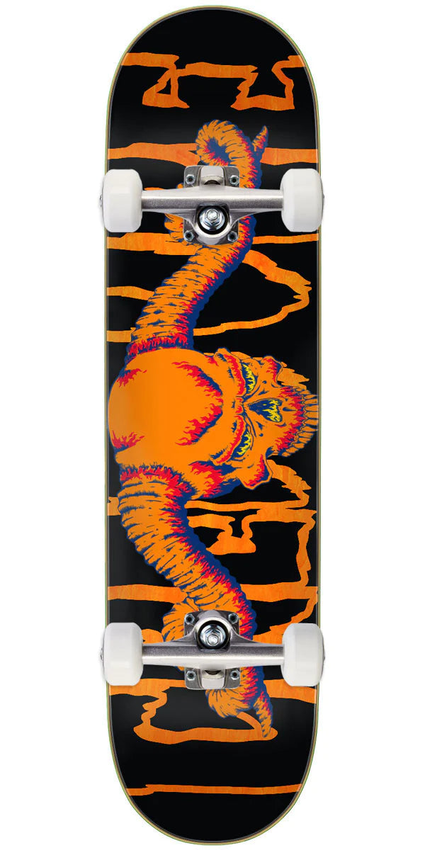 Creature Horns Outline 7 Ply Birch Skateboard Complete - 8.00