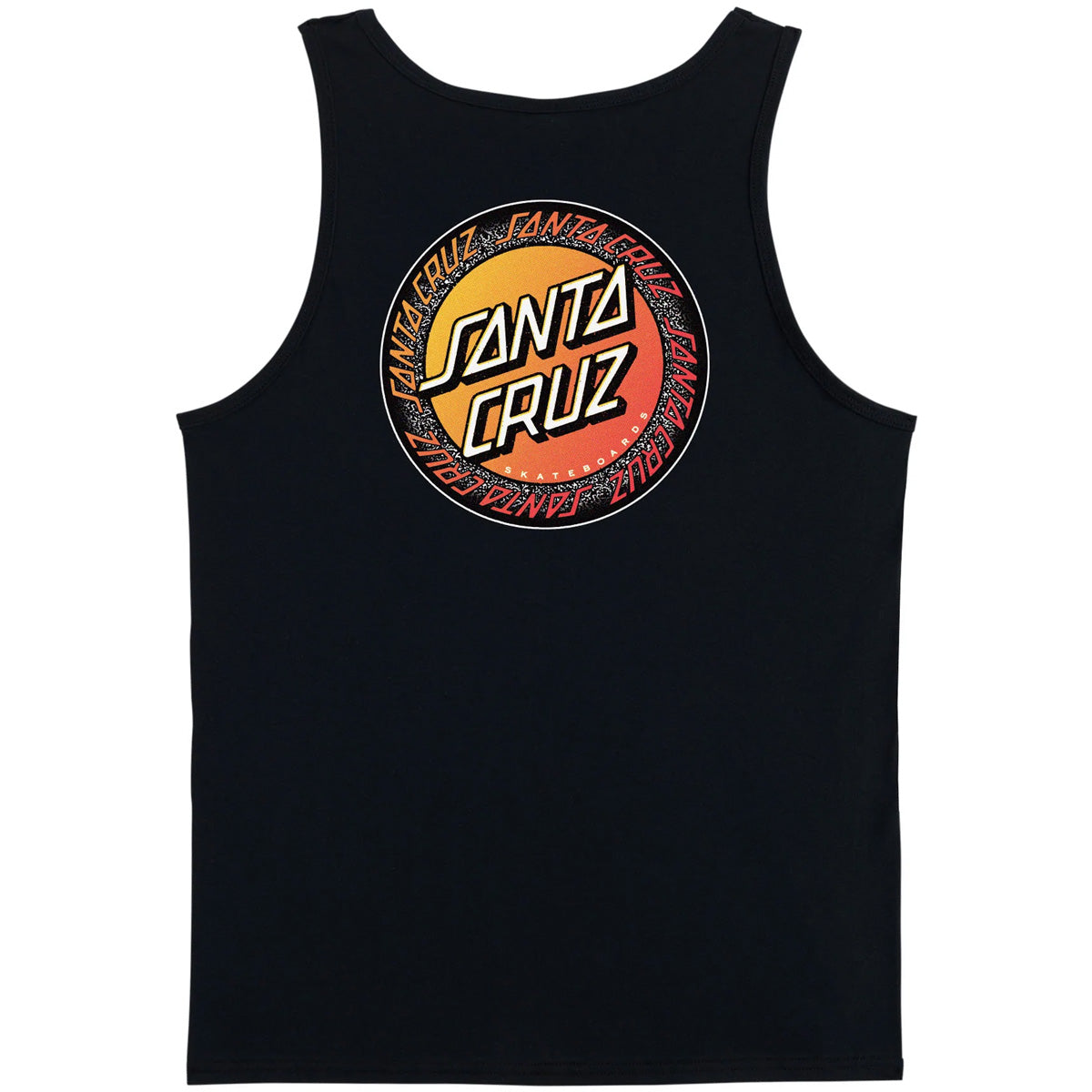 Santa Cruz Loud Ringed Dot Tank Top - Black