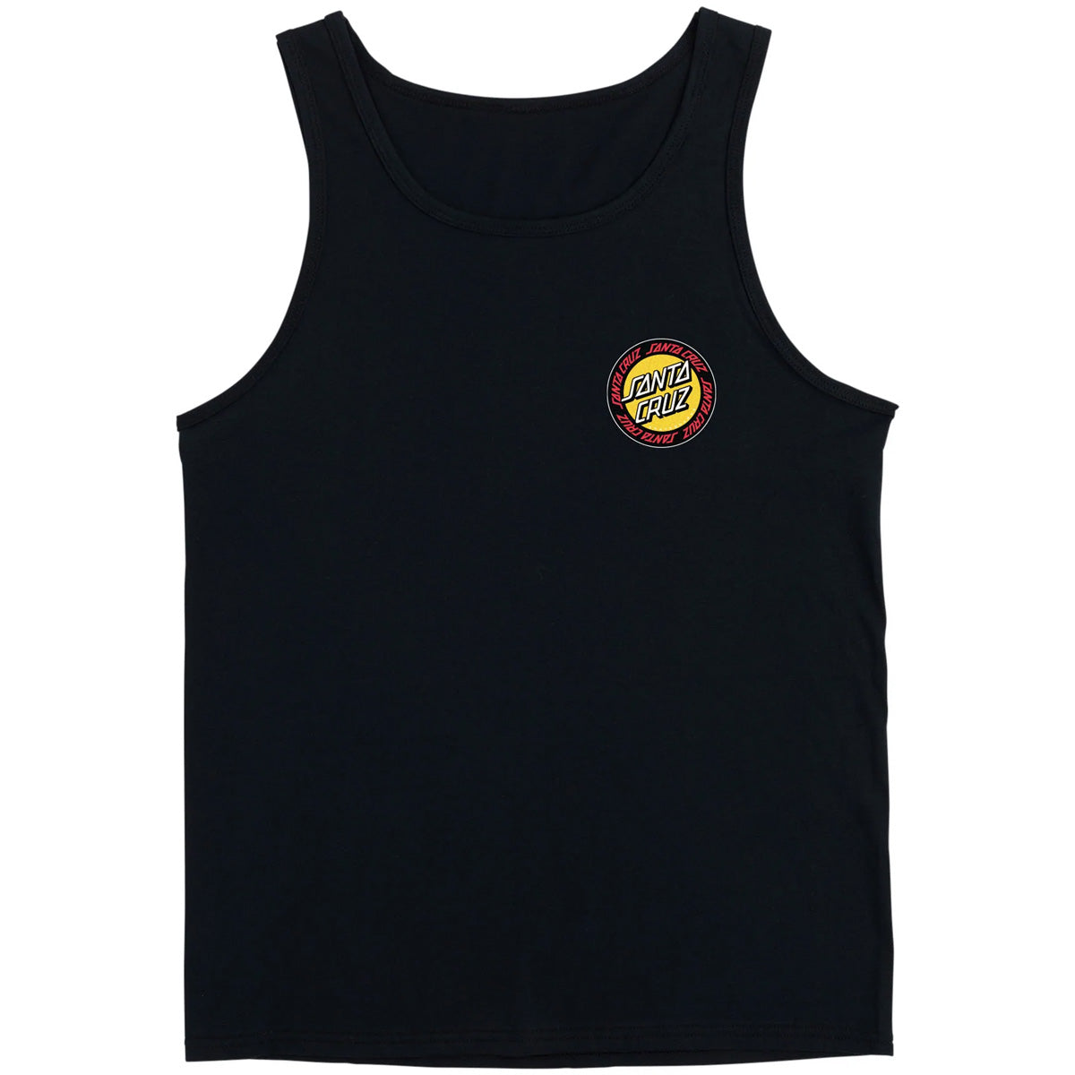 Santa Cruz Loud Ringed Dot Tank Top - Black image 2