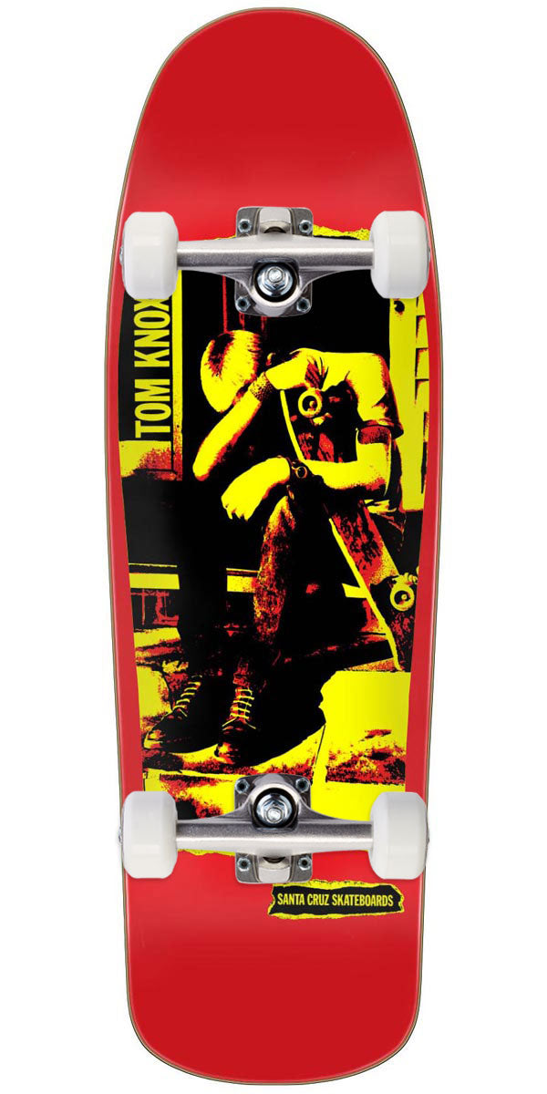 Santa Cruz Knox Punks Reissue Skateboard Complete - 9.89