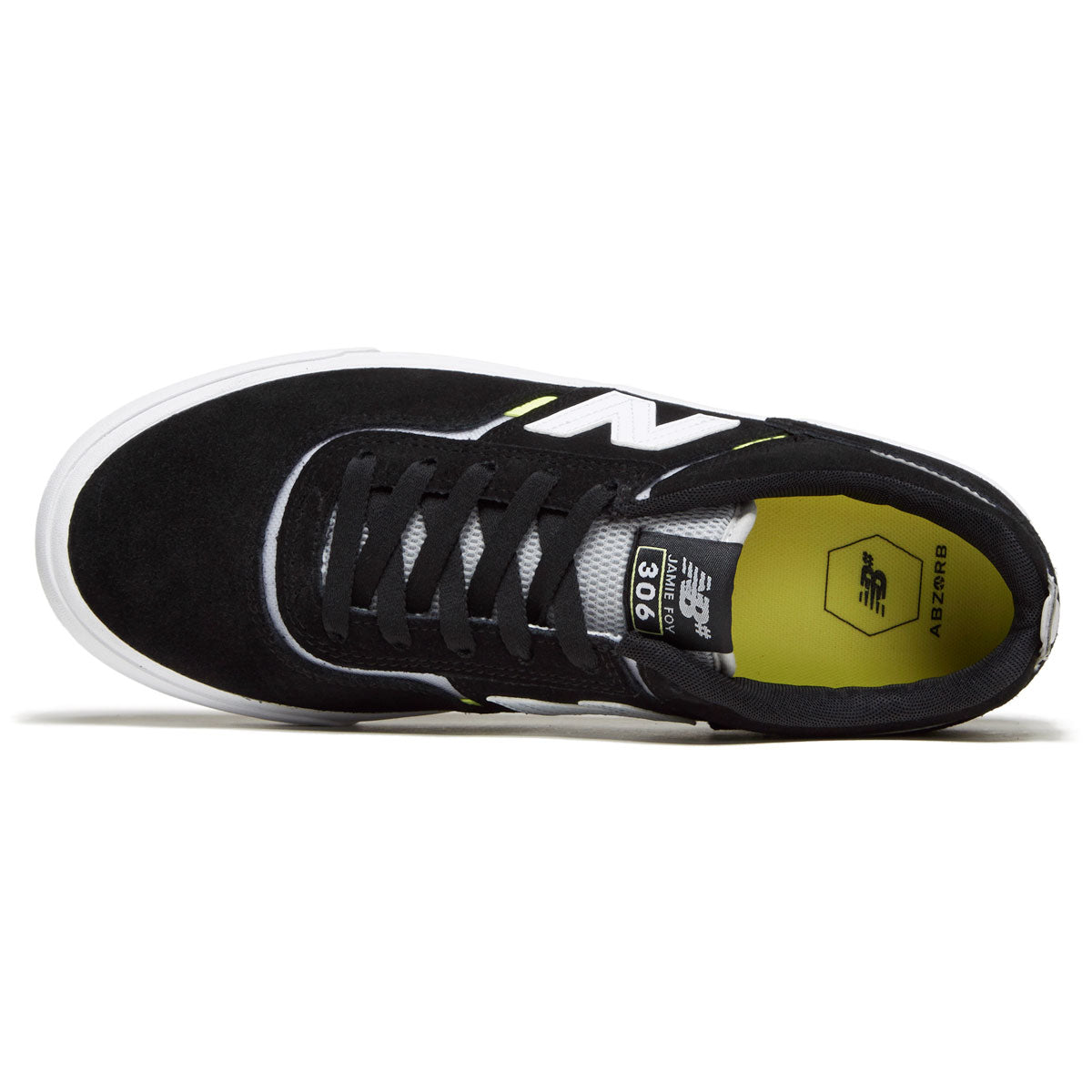 New Balance 306 Foy Shoes - Black/White image 3