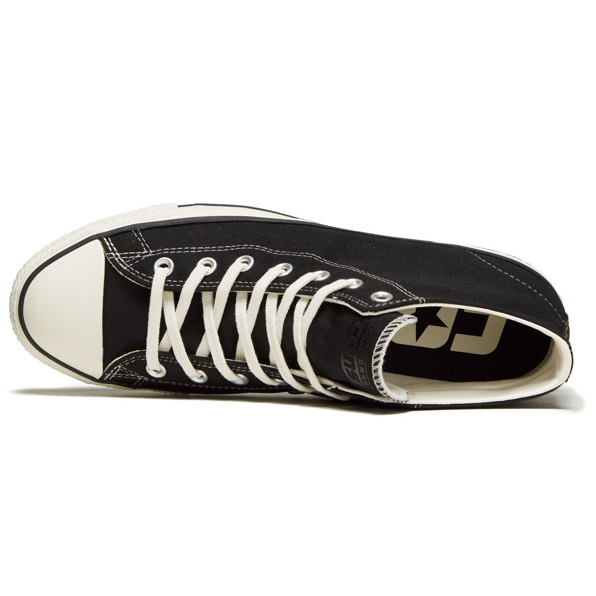 Converse Chuck Taylor All Star Pro Mid Shoes - Black/Black/Egret image 3