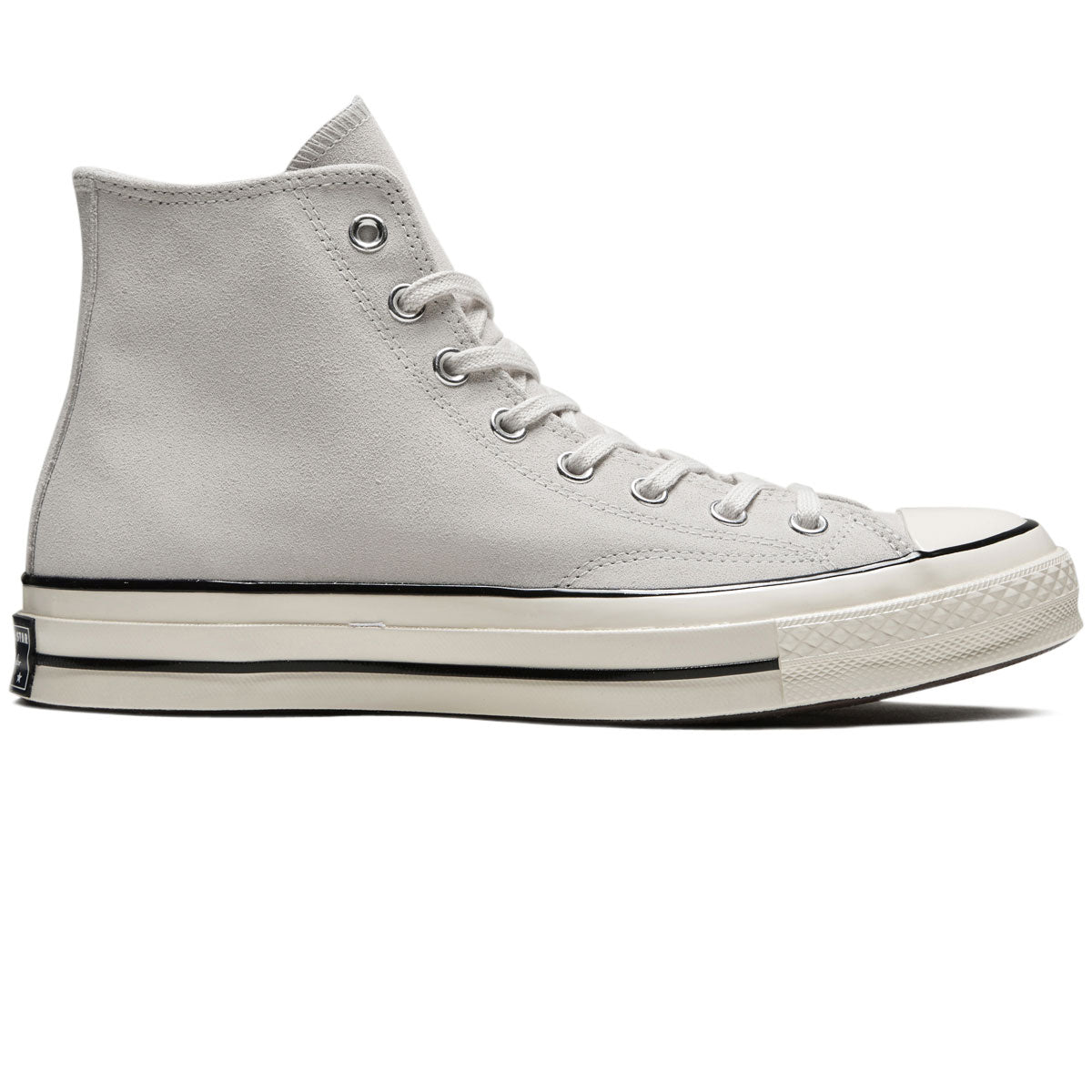 Converse Chuck 70 Suede Hi Shoes - Pale Putty/Egret/Black