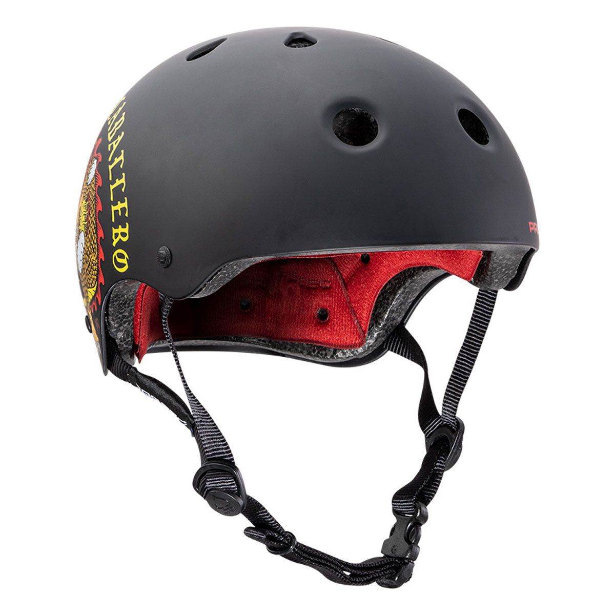 Pro-Tec Classic Certified Cab Dragon Helmet - Matte Black
