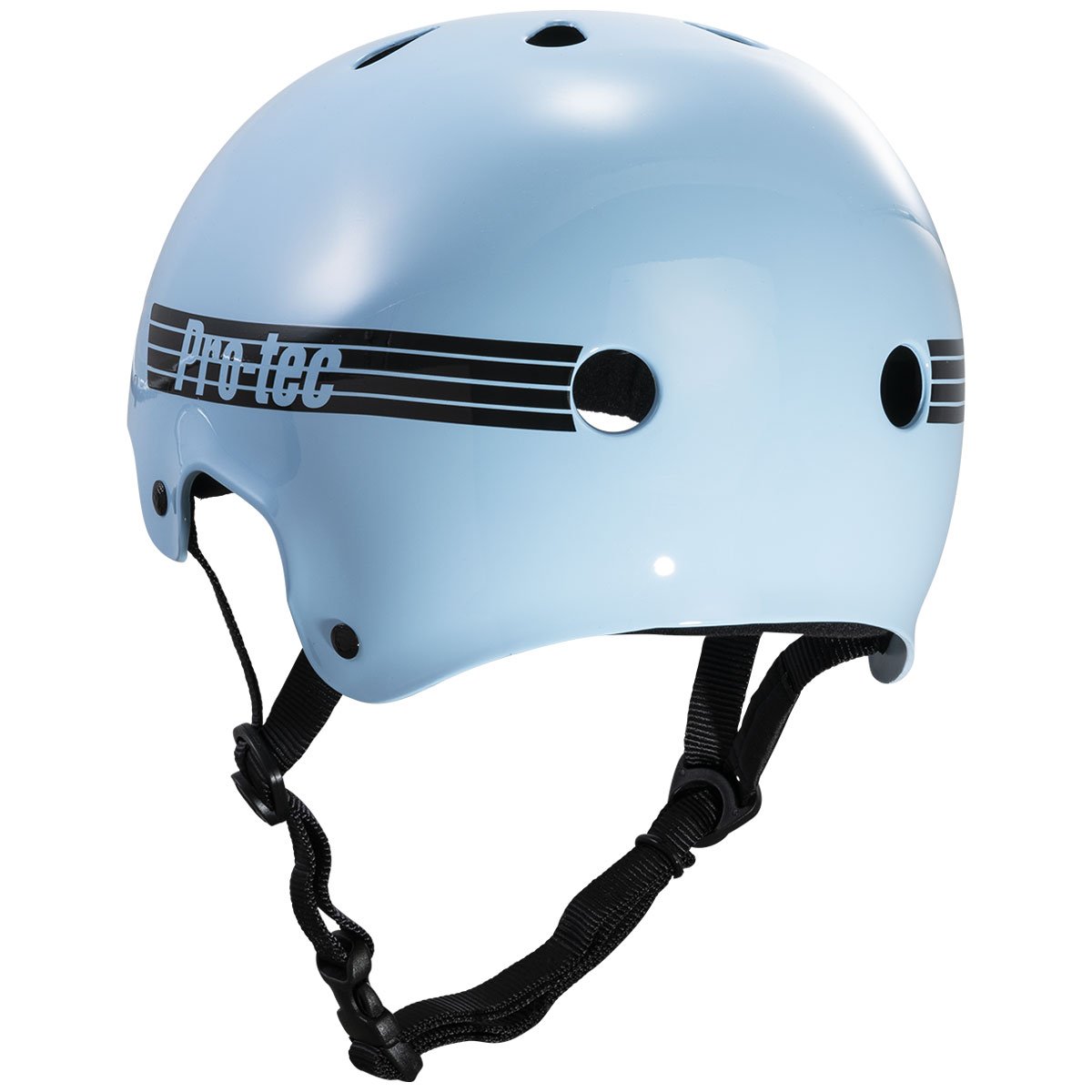 Pro-Tec Old School Skate Helmet - Gloss Baby Blue image 2