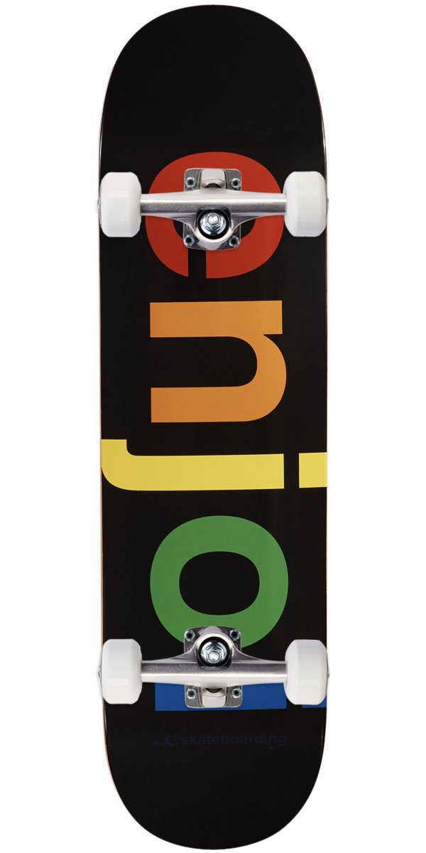 Enjoi Spectrum R7 Skateboard Complete - Black - 8.50