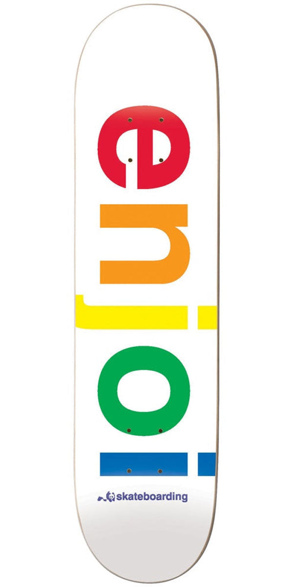 Enjoi Spectrum R7 Skateboard Deck - White - 8.25