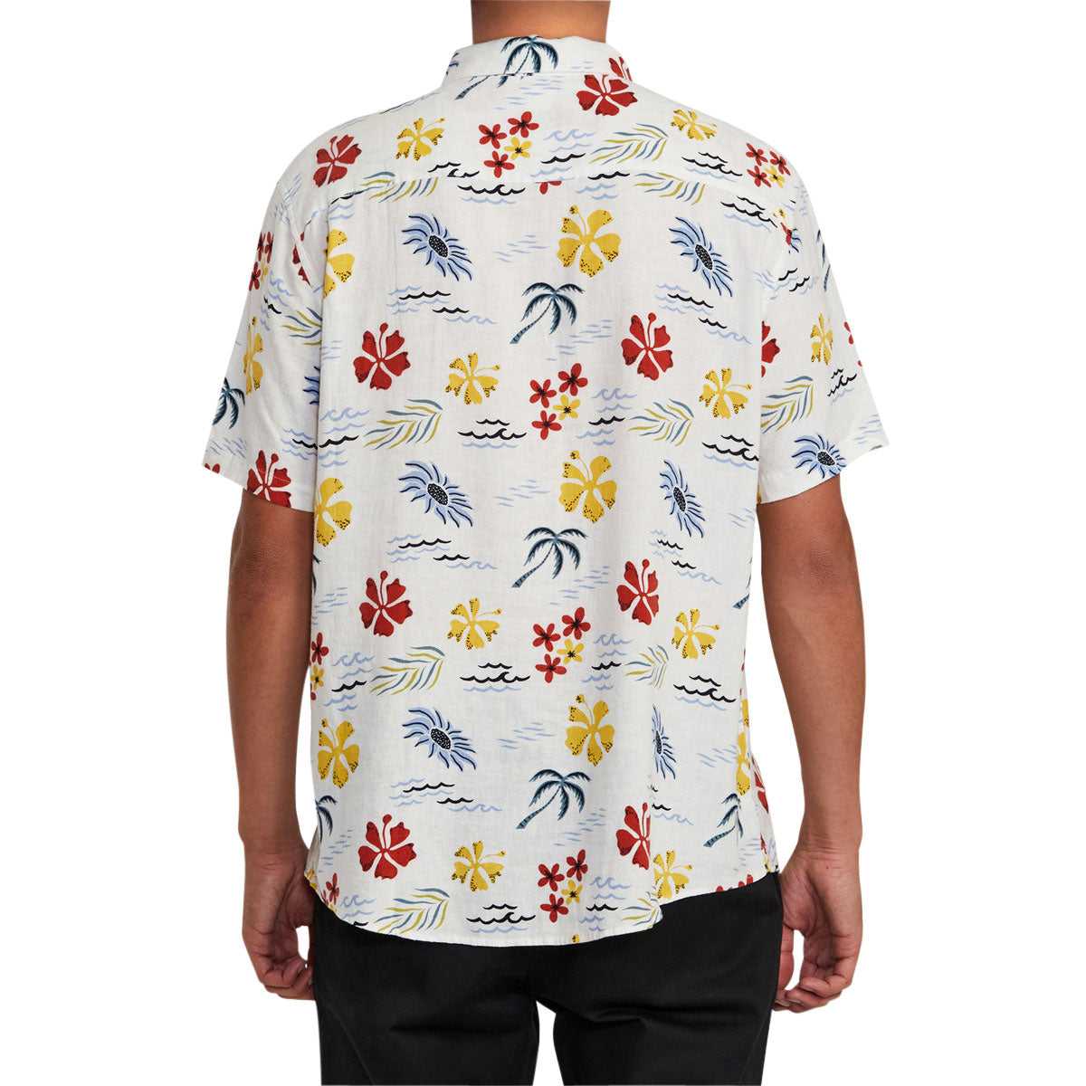 RVCA Will Travel Shirt - Vanilla image 2