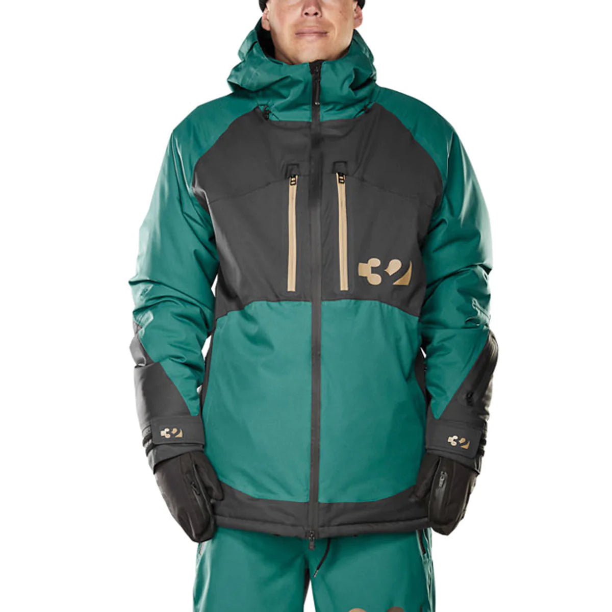 Thirty Two Lashed Insulated Snowboard Jacket - Forrest image 1