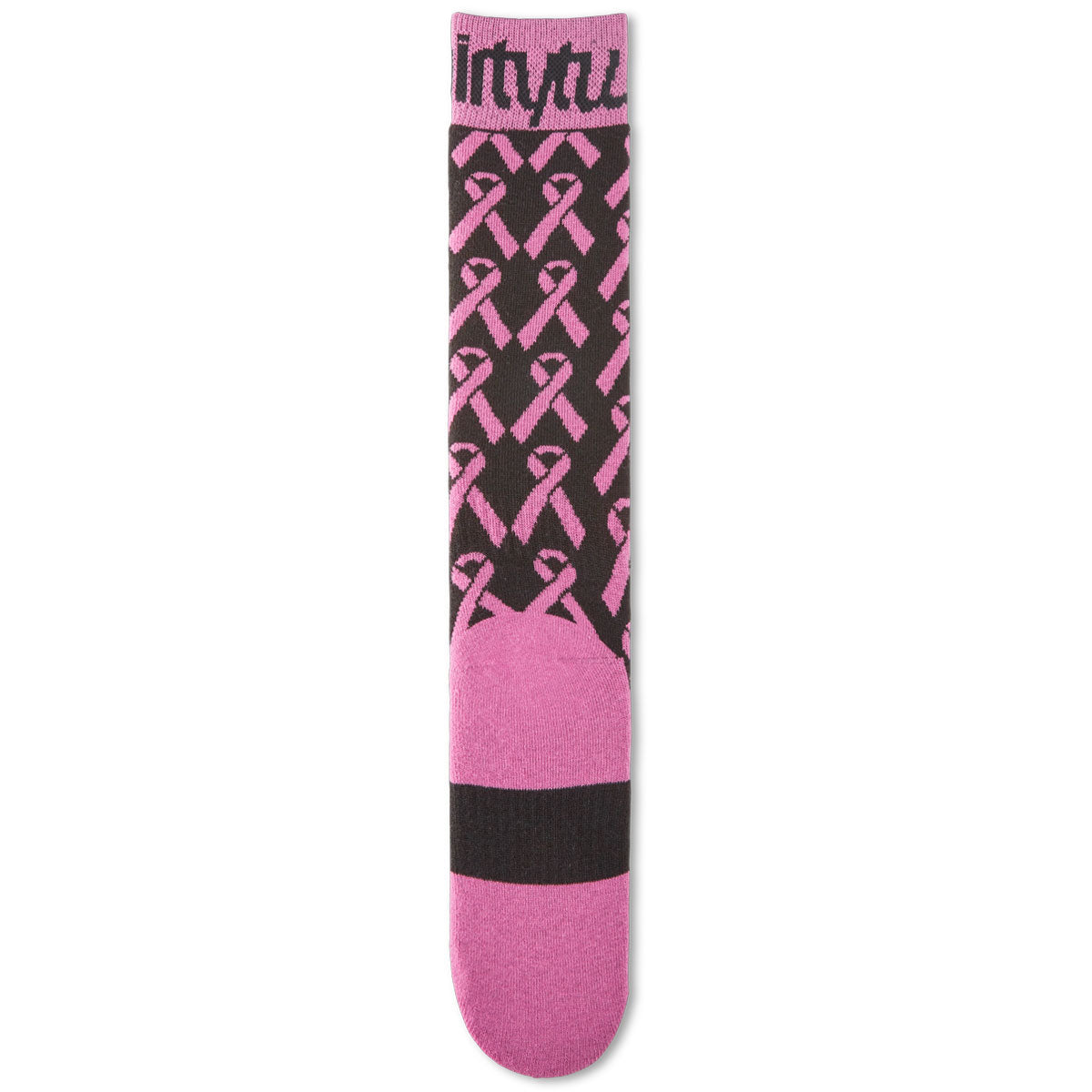 Thirty Two Womens B4bc Merino Snowboard Socks - Black/Pink image 3