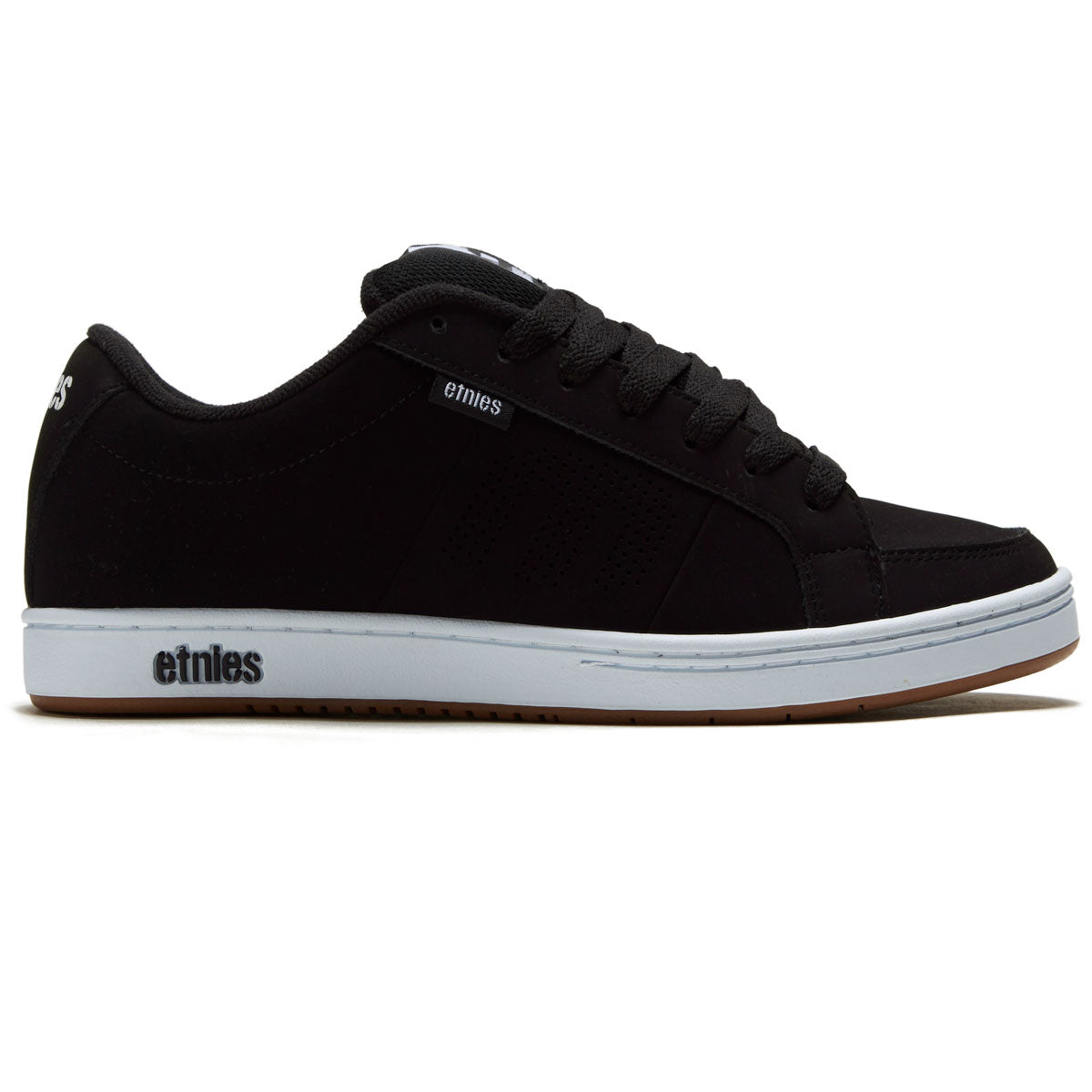 Etnies Kingpin Shoes - Black/White/Gum image 1