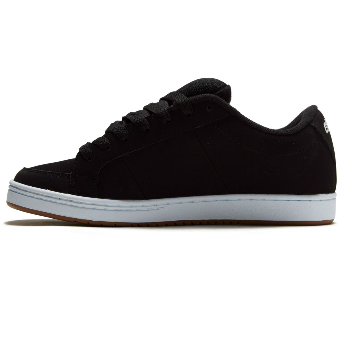 Etnies Kingpin Shoes - Black/White/Gum image 2