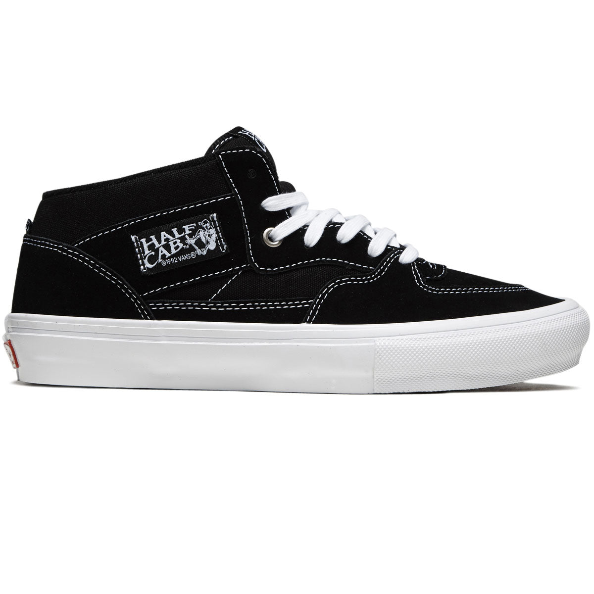 Vans Skate Half Cab Shoes - Black/White image 1