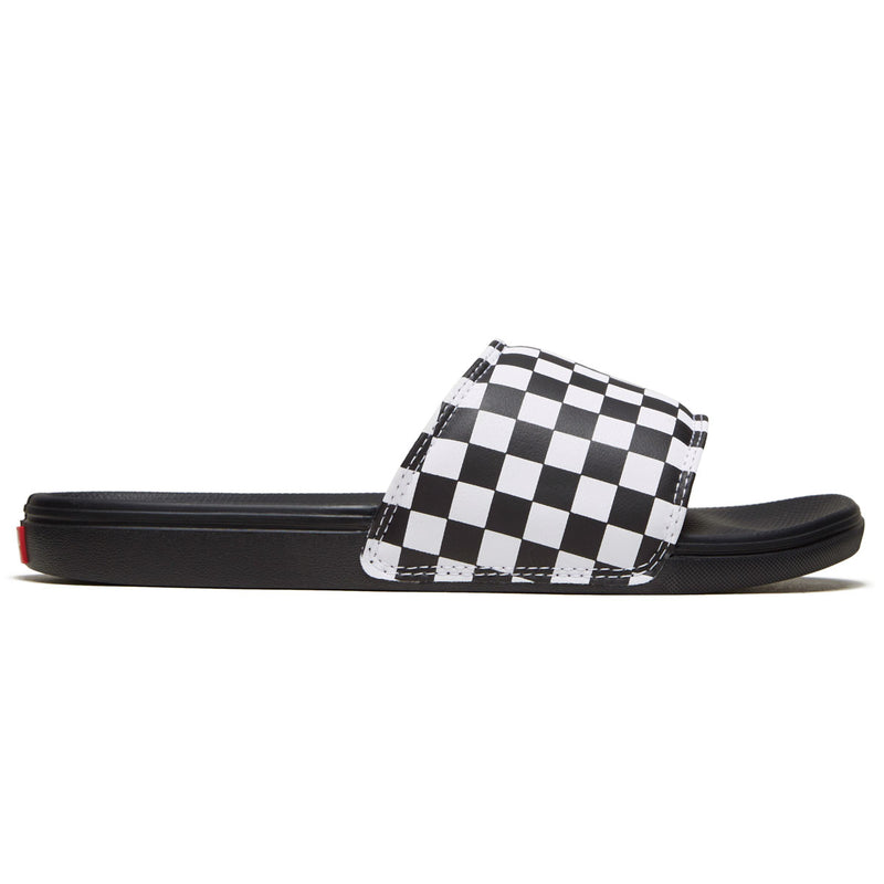 Vans La Costa Slide-on Sandals - Checkerboard True White/Black