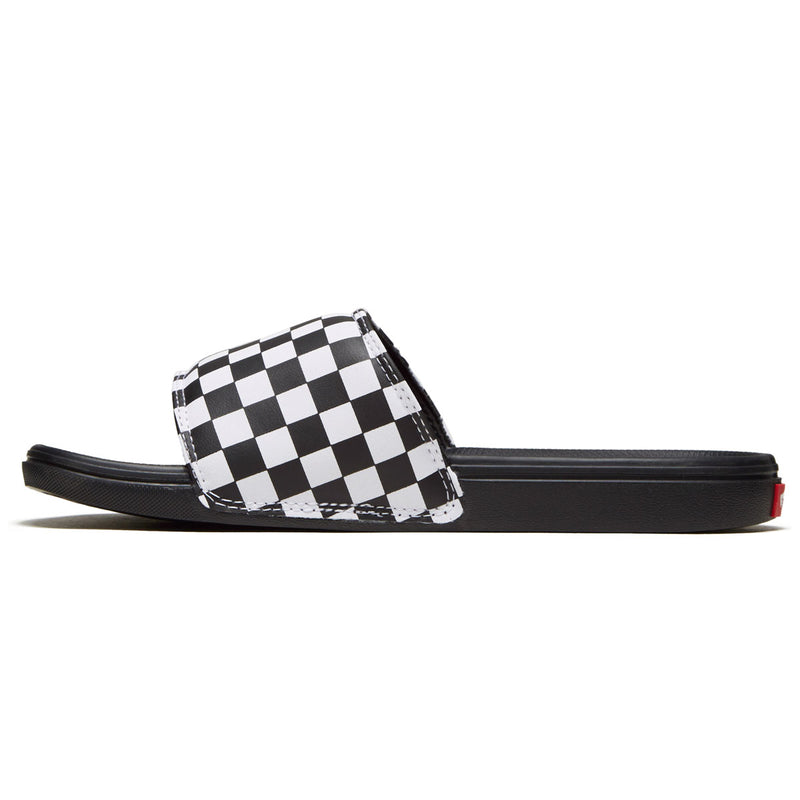 Vans La Costa Slide-on Sandals - Checkerboard True White/Black