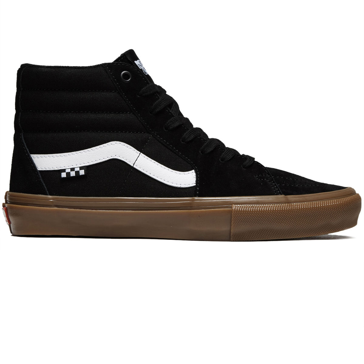 Vans Skate Sk8-hi Shoes - Black/Gum image 1