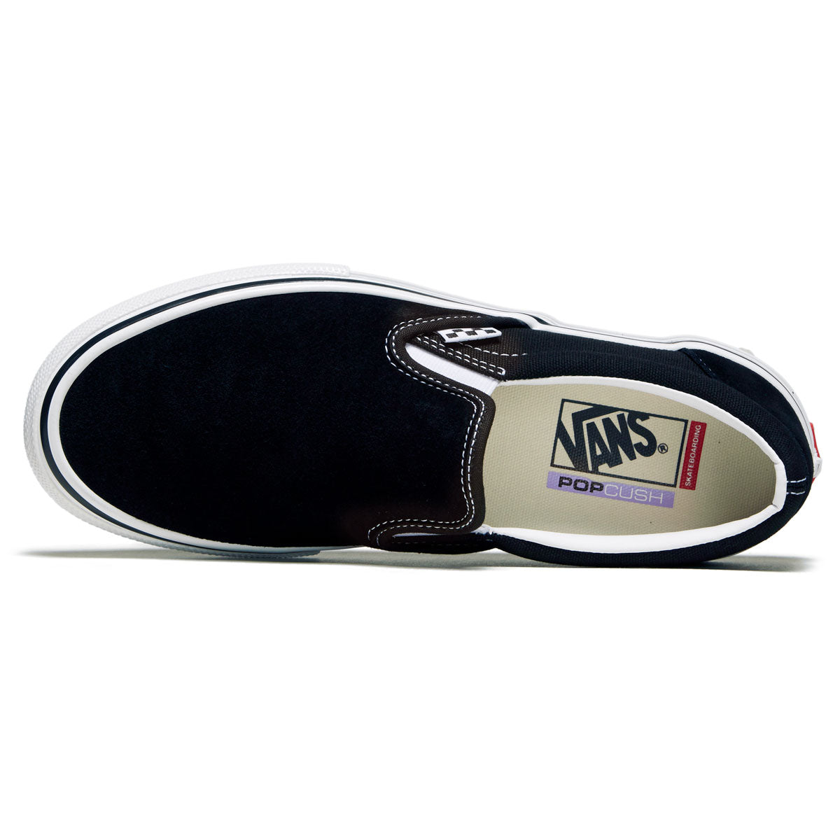 Vans Skate Slip-on Shoes - Black/White image 3