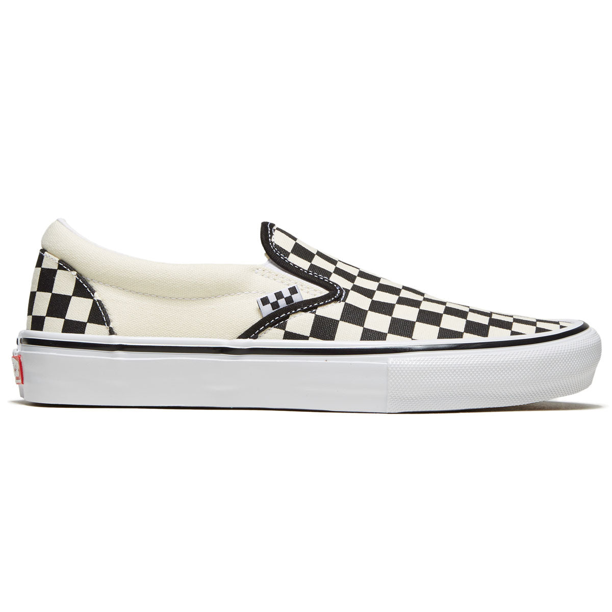 Vans Skate Slip-on Shoes - Checkerboard Black/Off White image 1