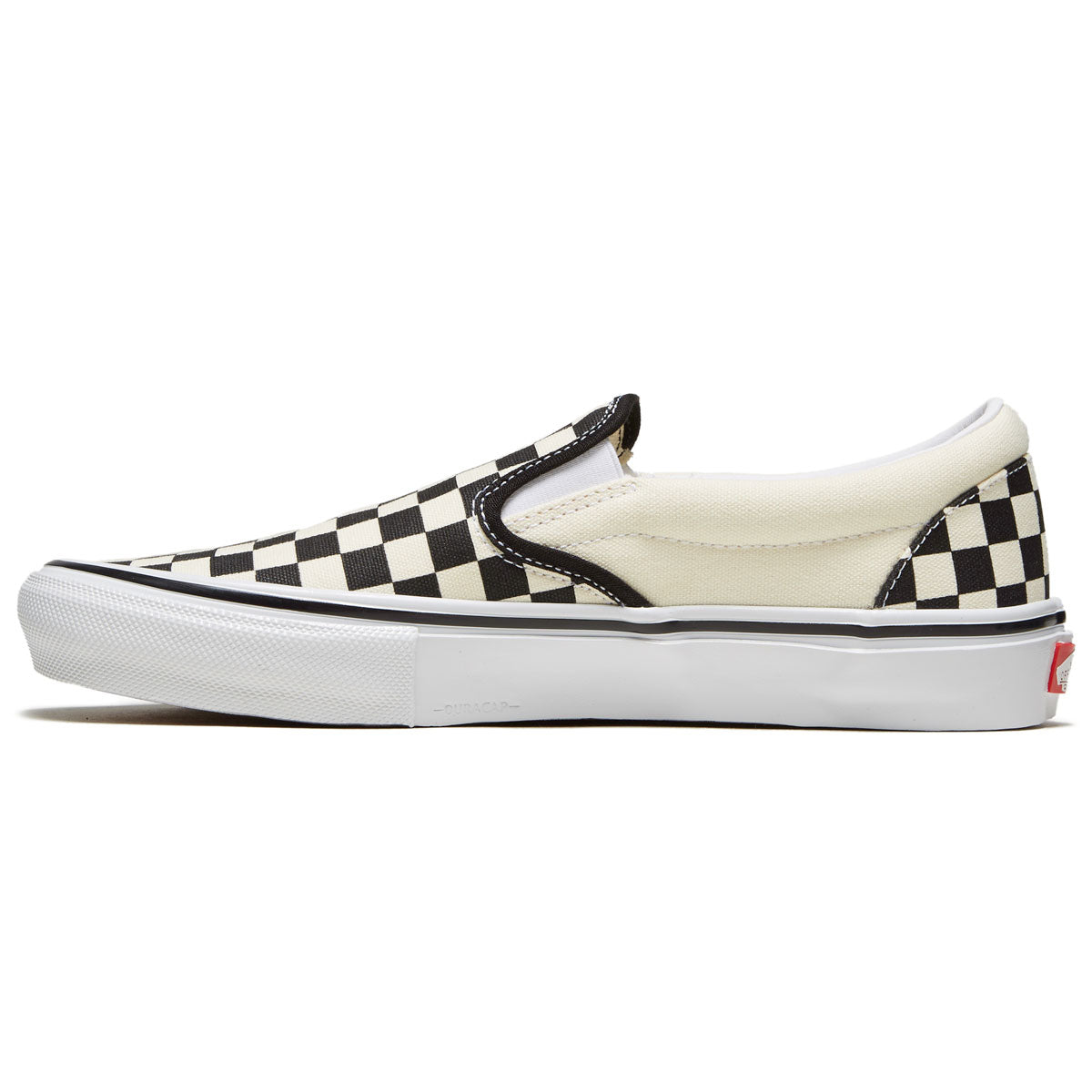 Vans Skate Slip-on Shoes - Checkerboard Black/Off White image 2