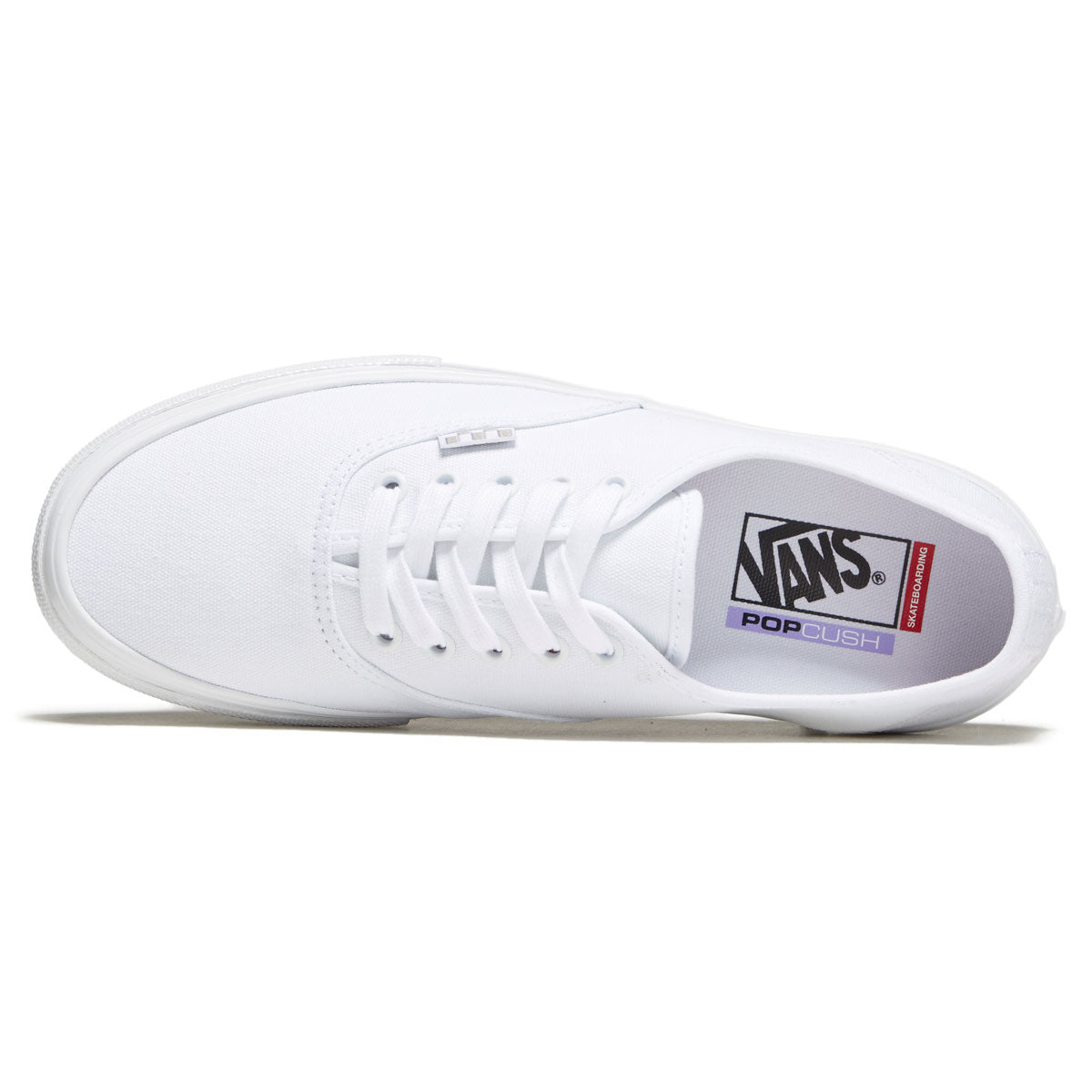 Vans Skate Authentic Shoes - True White image 3