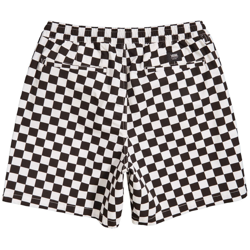 Vans Range Relaxed Elastic Shorts - Checkerboard