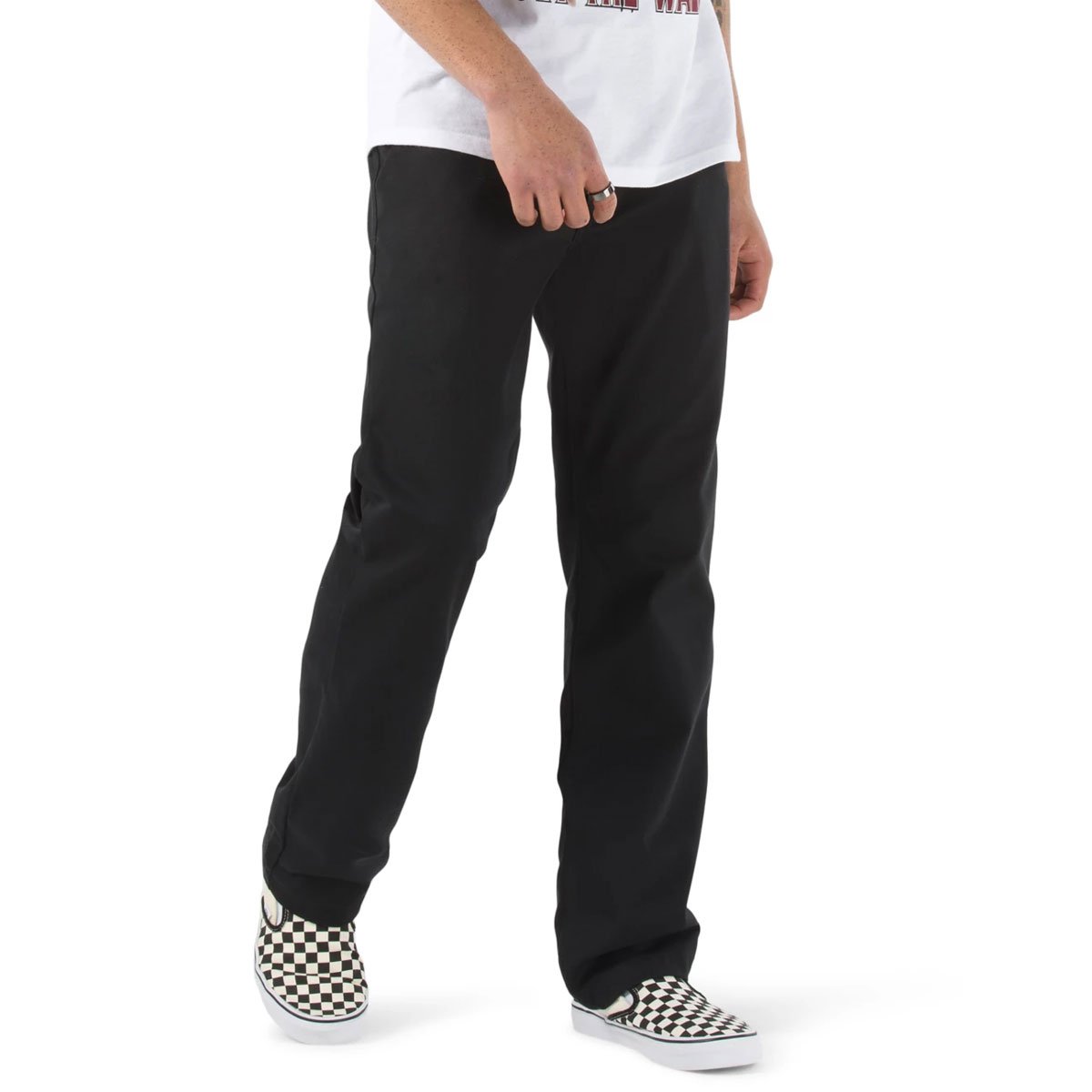 Vans Authentic Chino Relaxed Pants - black image 1