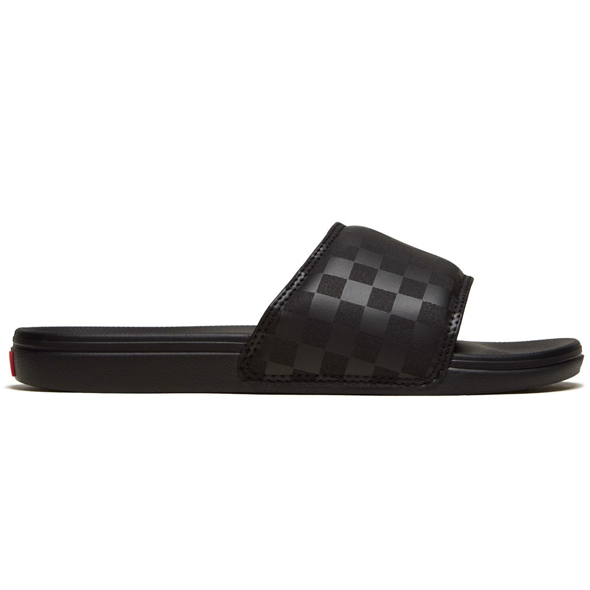 Vans La Costa Slide-On Sandals - Checkerboard/Black/Black image 1