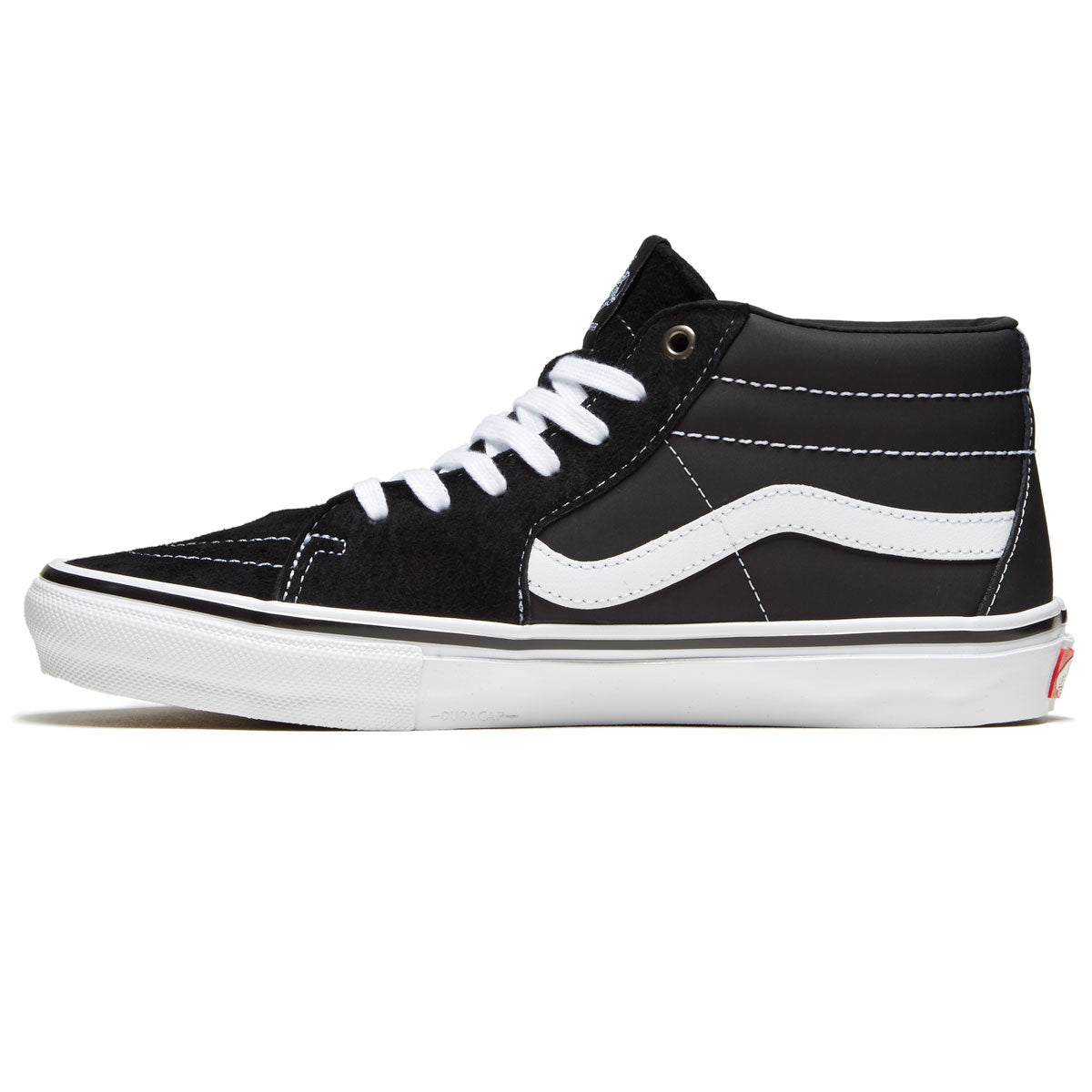Vans Grosso Sk8 Mid Shoes - Black/White/Emo Leather image 2