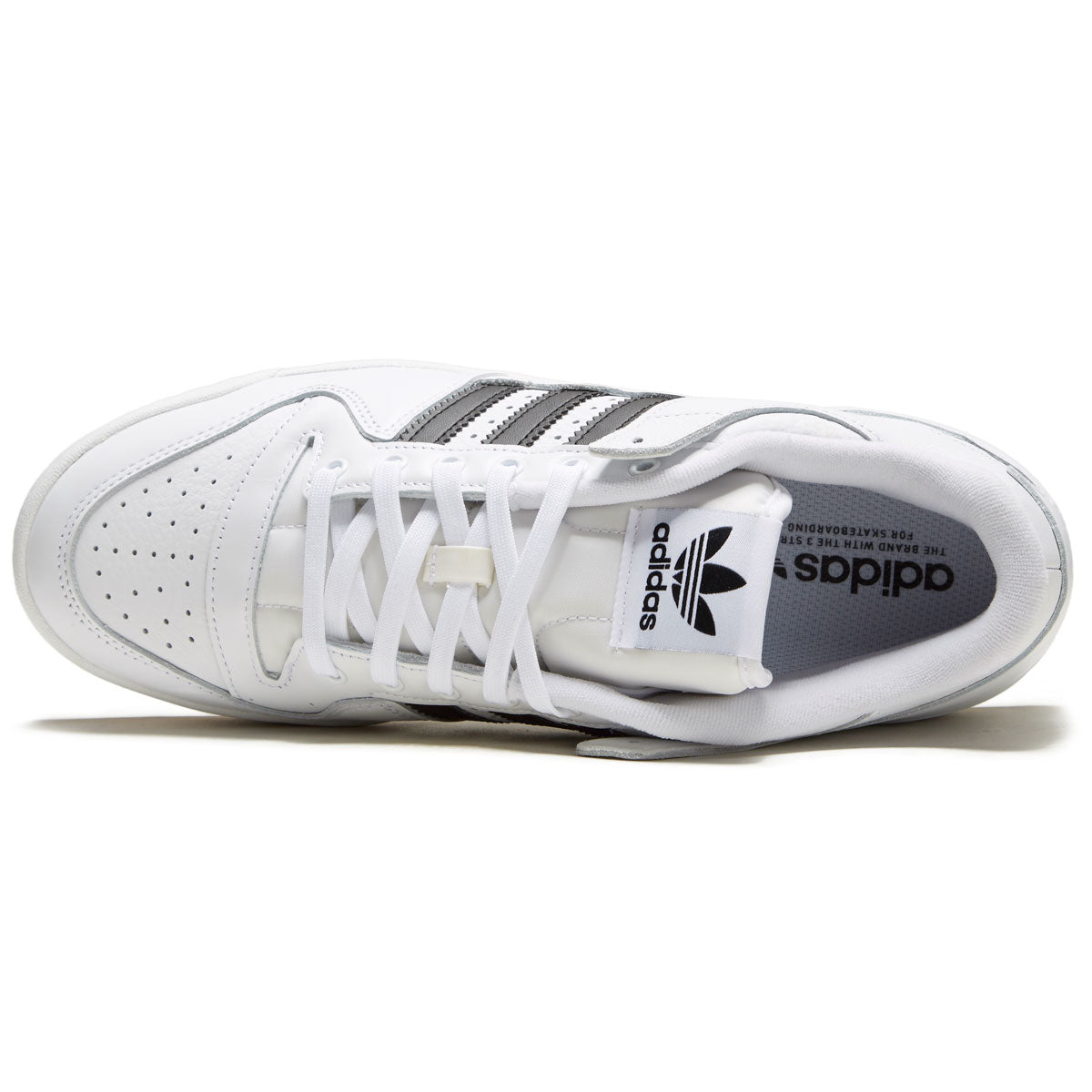 Adidas Forum 84 Low ADV Shoes - White/Core Black/White image 3